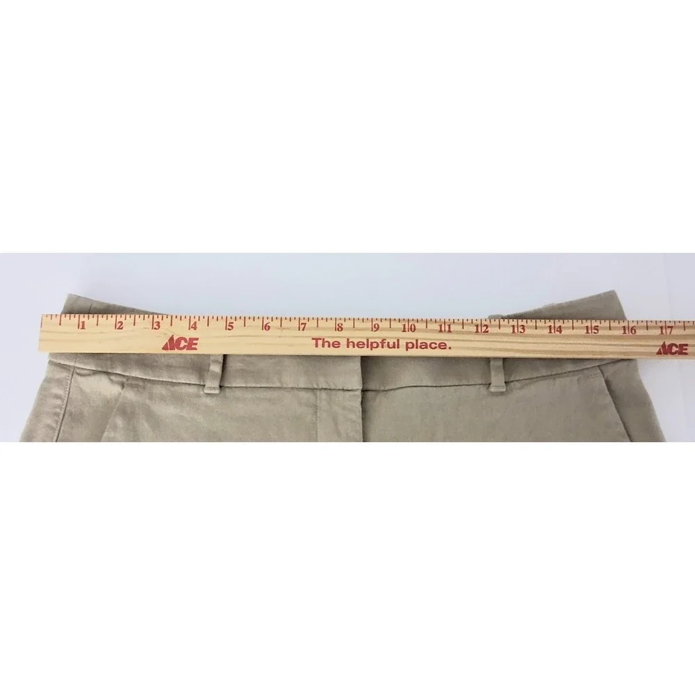 Everlane Pants Size 6 The Way-High Drape Pant Brown Wide Leg Linen Blend Pre-own